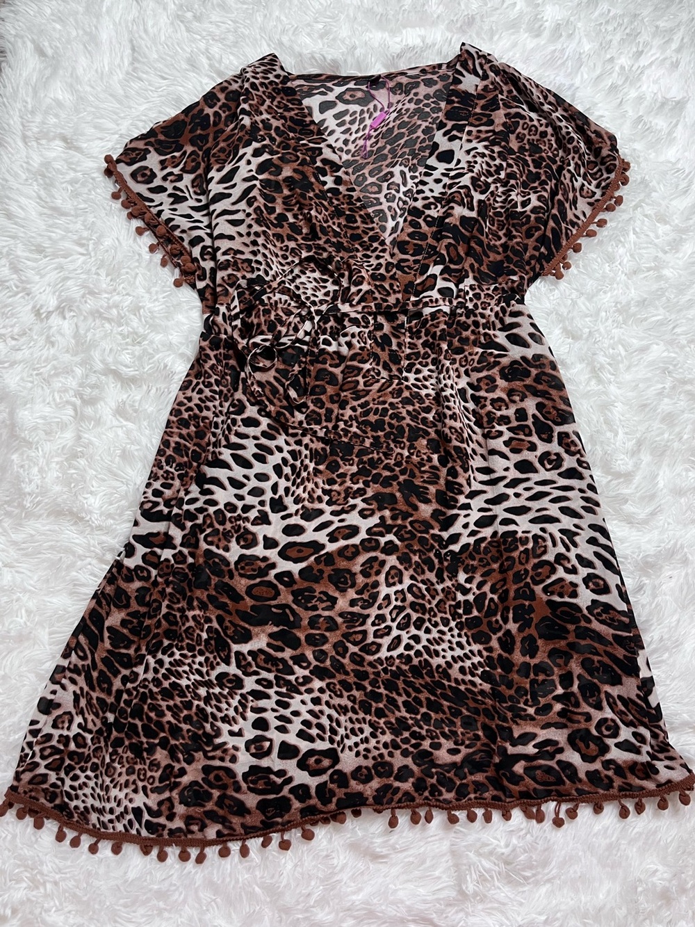 Love Leopard Coverup